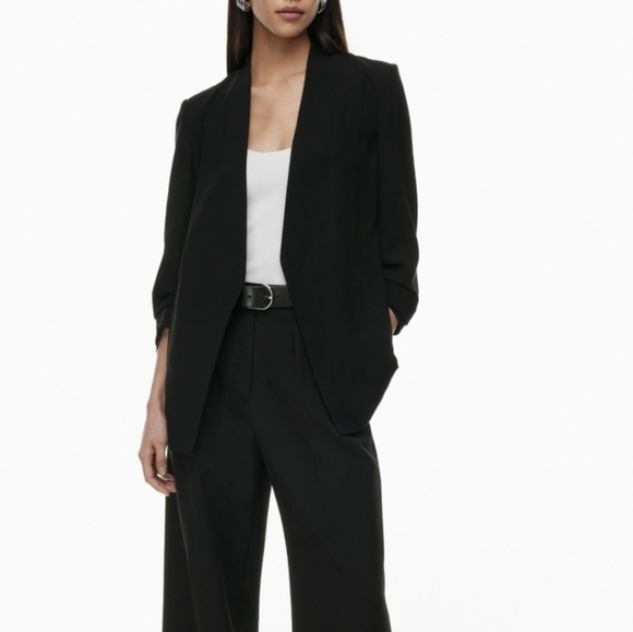 BABATON Power Hip Blazer Black 0 Aritzia - Picture 2 of 16